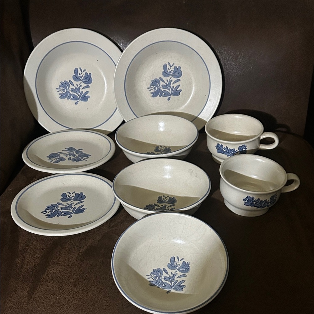 Homeware Pfaltzgraff Blue Floral Stoneware